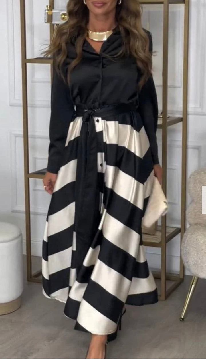 Silk Dress - Two-Piece Ensemble