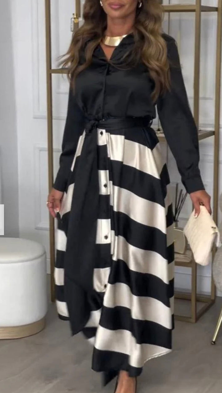 Silk Dress - Two-Piece Ensemble