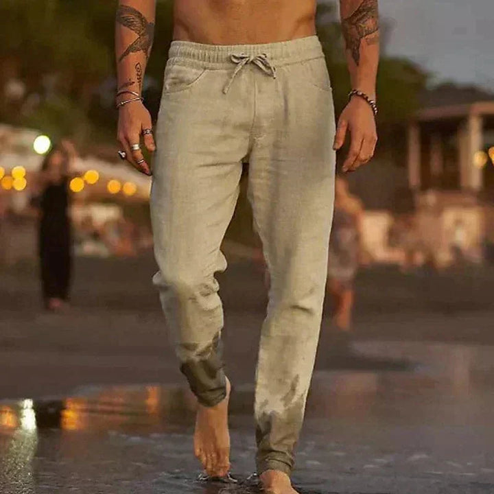 Luxury Linen Trousers