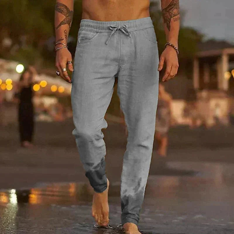 Luxury Linen Trousers