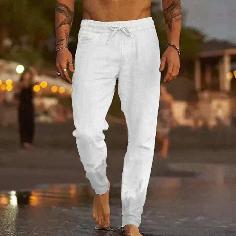 Luxury Linen Trousers