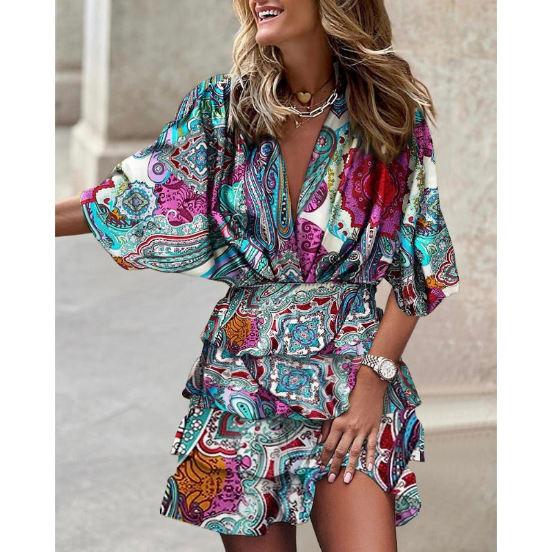Enchanting Floral Summer Dress for Alluring Days