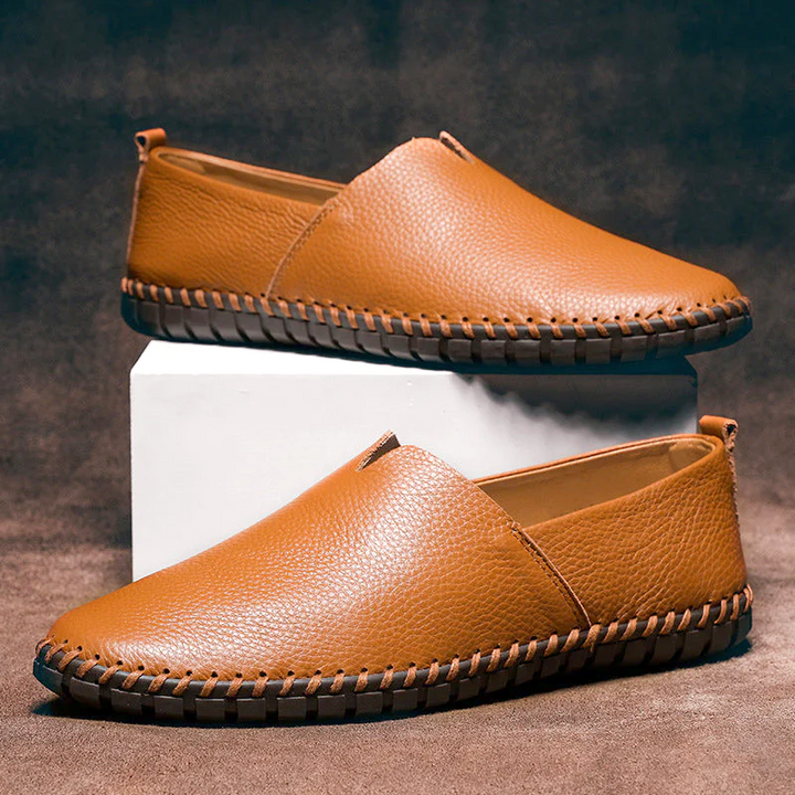 Premium Genuine Leather Loafers for Effortless Elegance