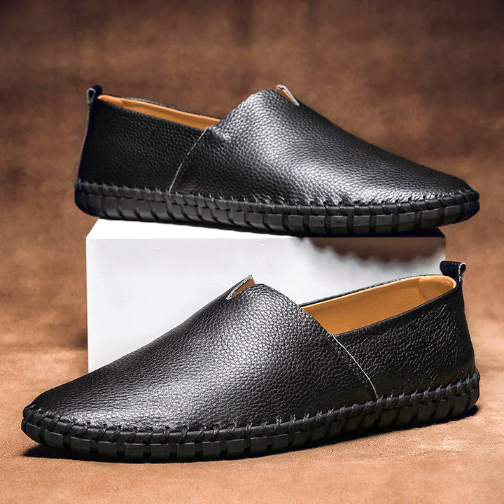 Premium Genuine Leather Loafers for Effortless Elegance