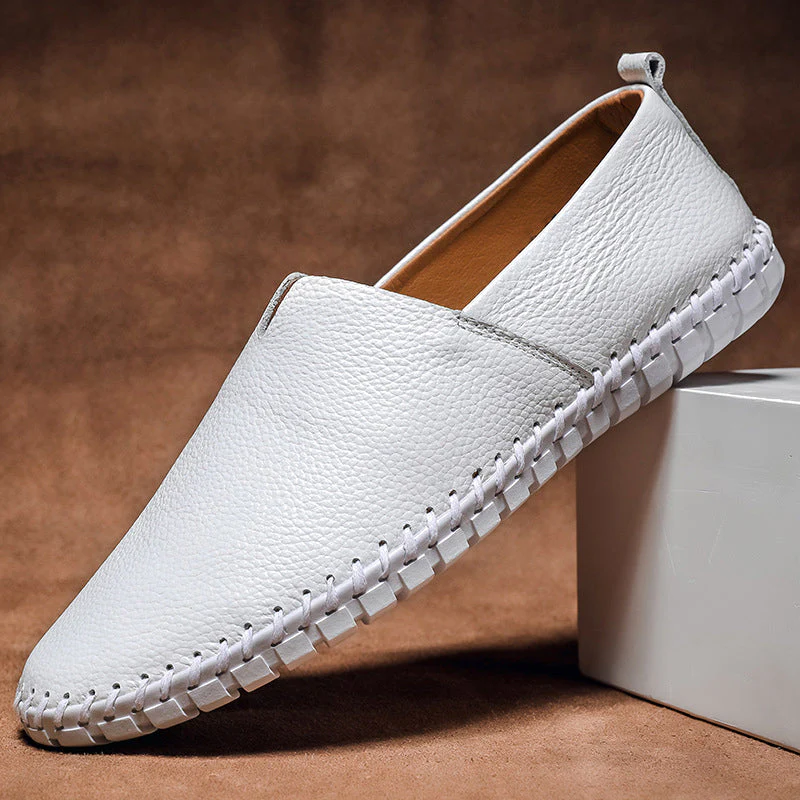 Premium Genuine Leather Loafers for Effortless Elegance
