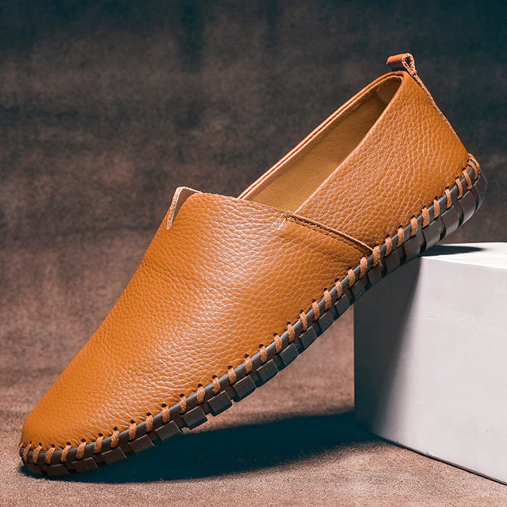Premium Genuine Leather Loafers for Effortless Elegance