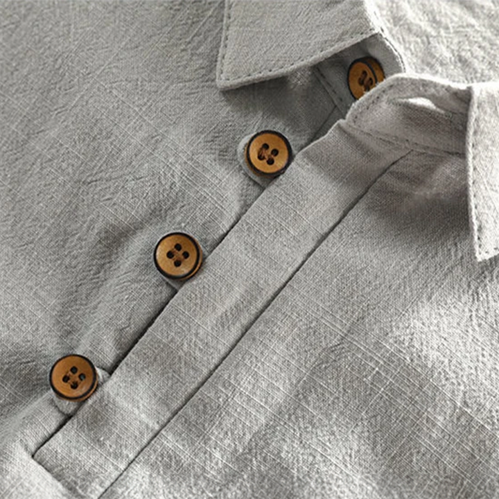 Exquisite Luxury Linen Polo Shirt for the Modern Man
