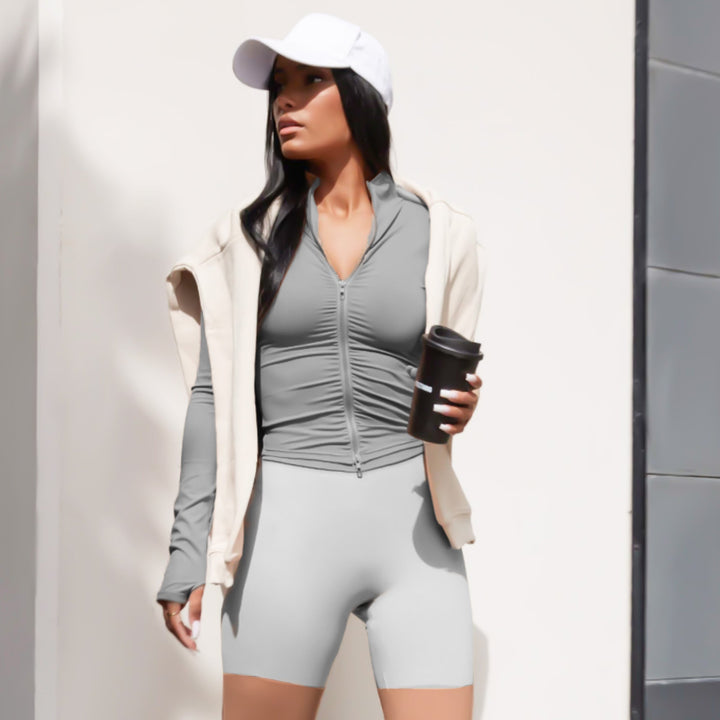 Sculpting Comfort Tight in Cloud Grey