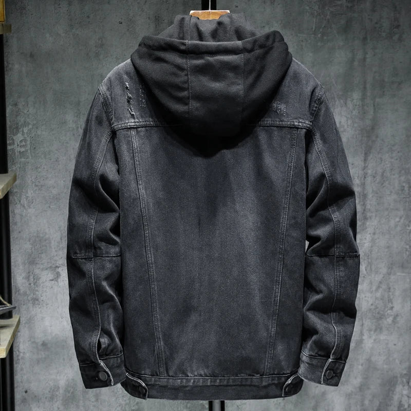 Stylish Denim Hoodie Jacket for Ultimate Comfort and Trendy Look