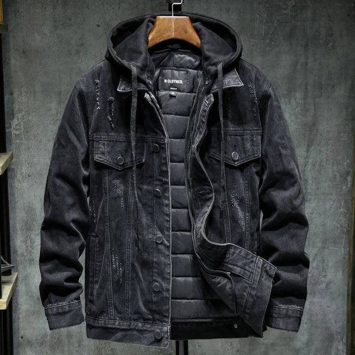 Stylish Denim Hoodie Jacket for Ultimate Comfort and Trendy Look