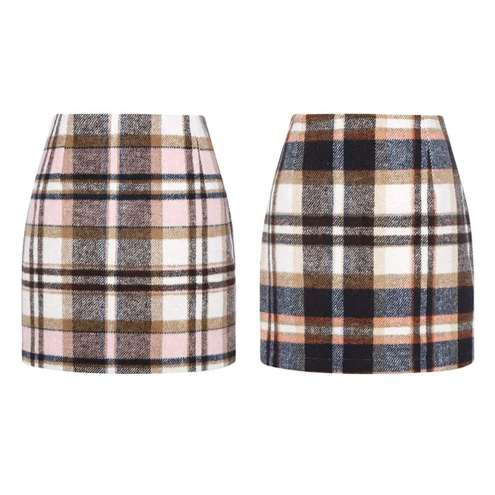 Chic Plaid Mini Skirt for Effortless Style
