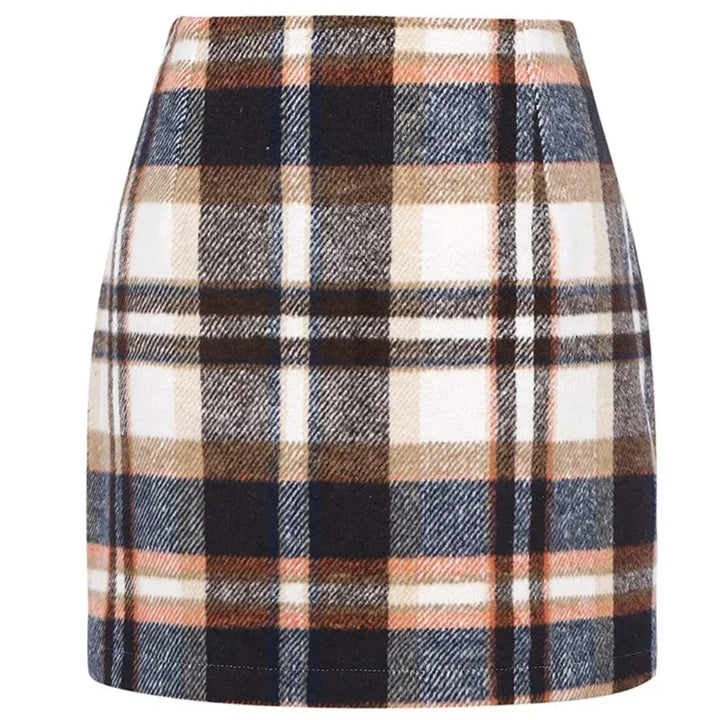 Chic Plaid Mini Skirt for Effortless Style