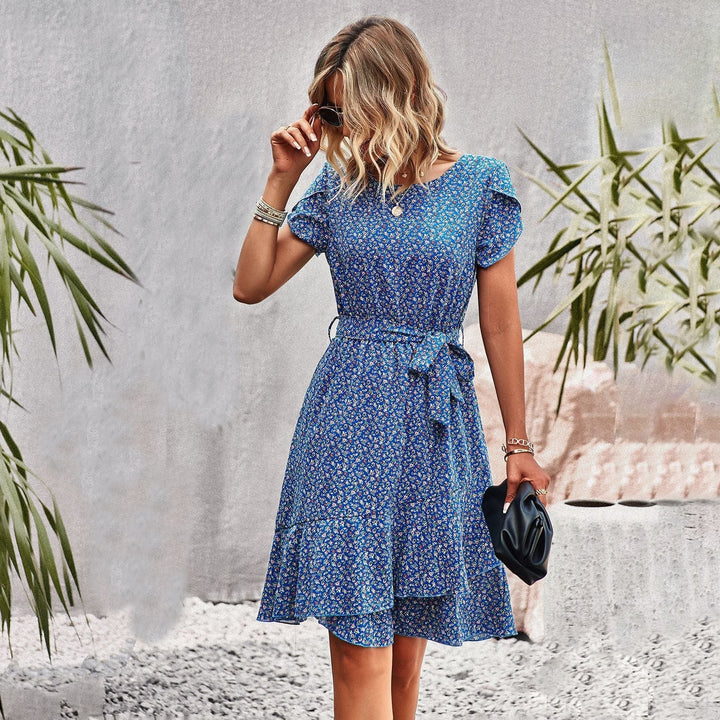 Elegant Floral Comfort Dress