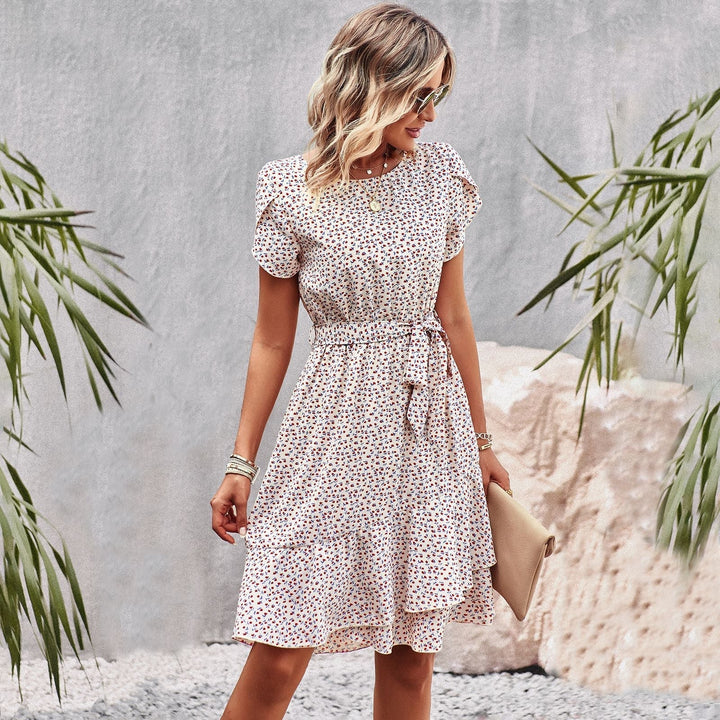 Elegant Floral Comfort Dress