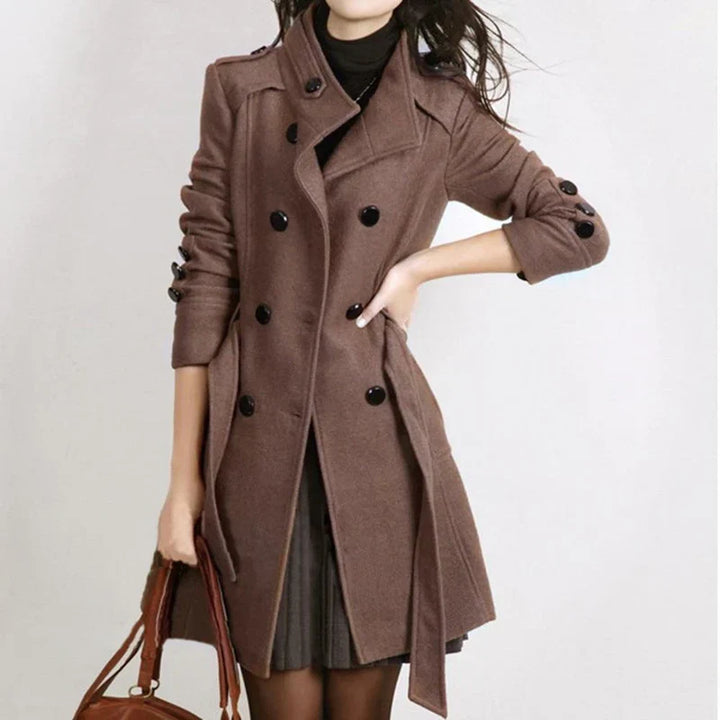 Timeless Women's Jacket with Chic Belt