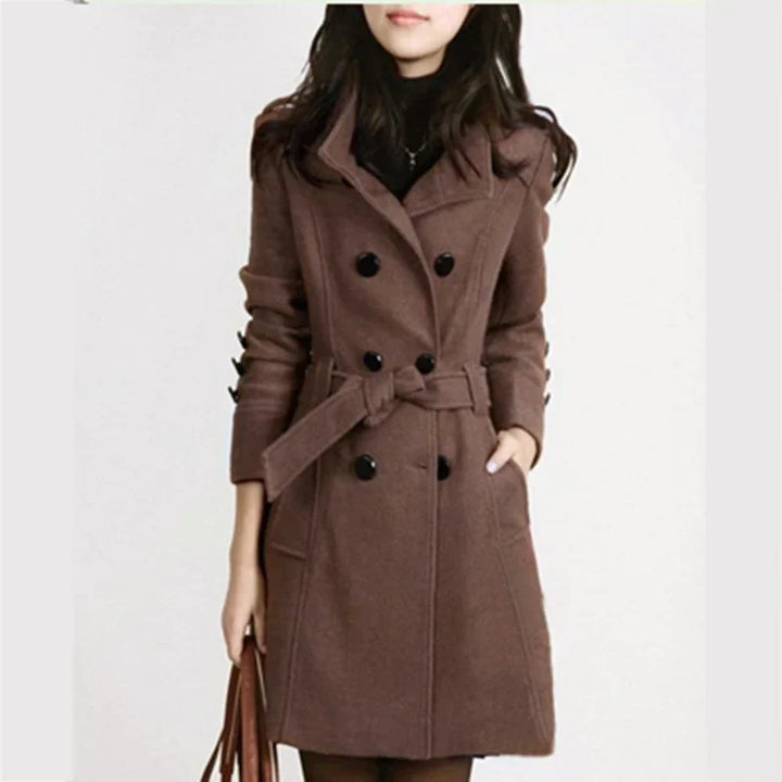 Timeless Women's Jacket with Chic Belt
