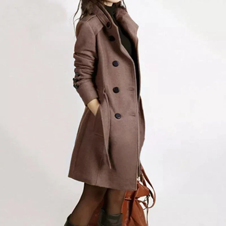 Timeless Women's Jacket with Chic Belt
