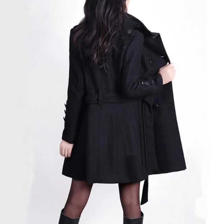Timeless Women's Jacket with Chic Belt