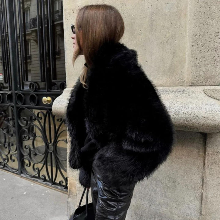 Eco-Friendly Fur Coat for Women