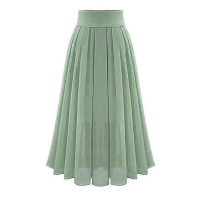 Elegant Chiffon Skirt for Festive Occasions