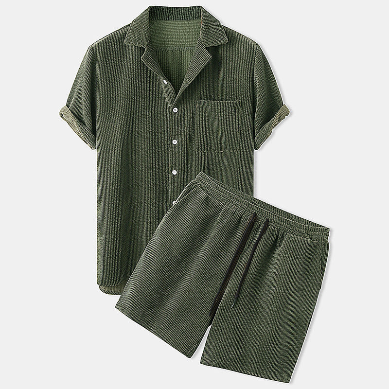Stylish Corduroy Ensemble