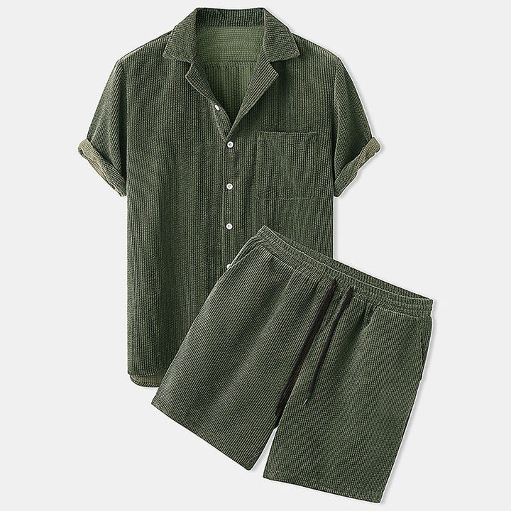 Stylish Corduroy Ensemble