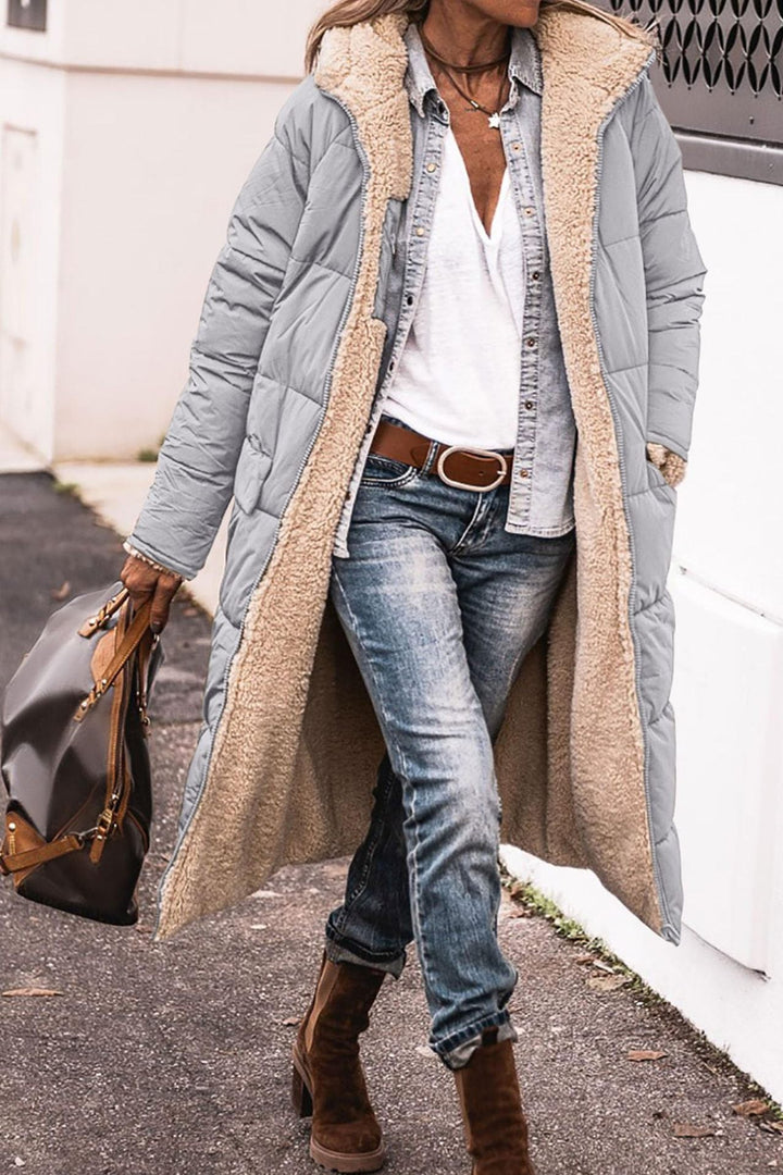 Chic and Cozy Long Winter Coat