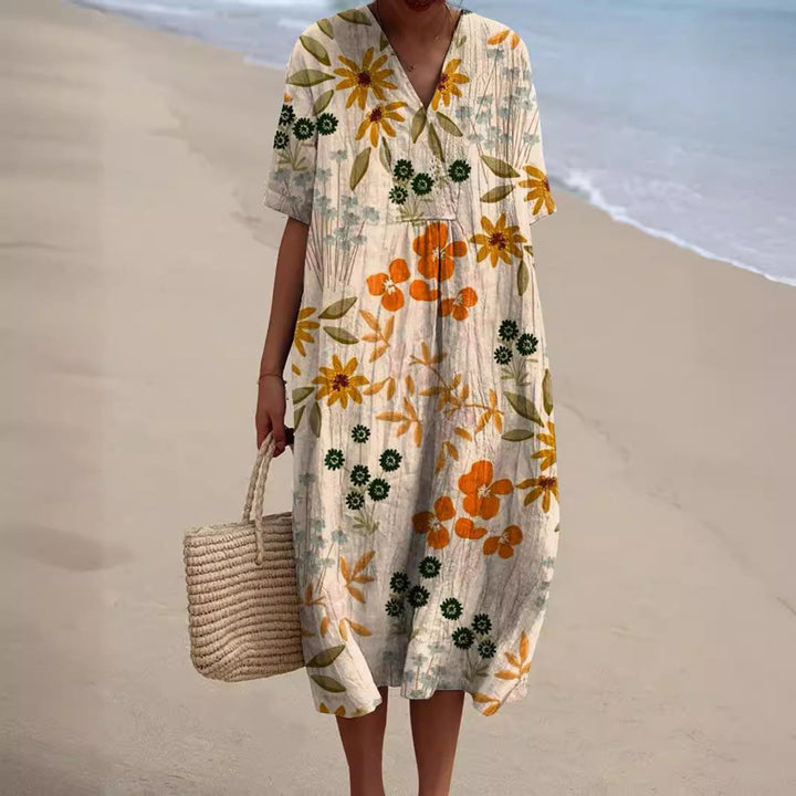 Elegant Floral Dress for Effortless Charm