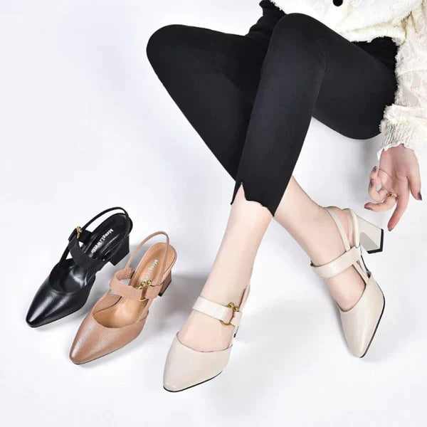 Chic Orthopedic Sandals with Trendy Heel Design