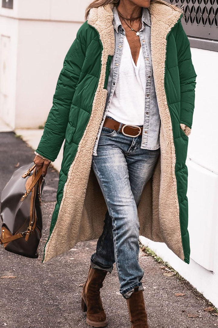 Chic and Cozy Long Winter Coat
