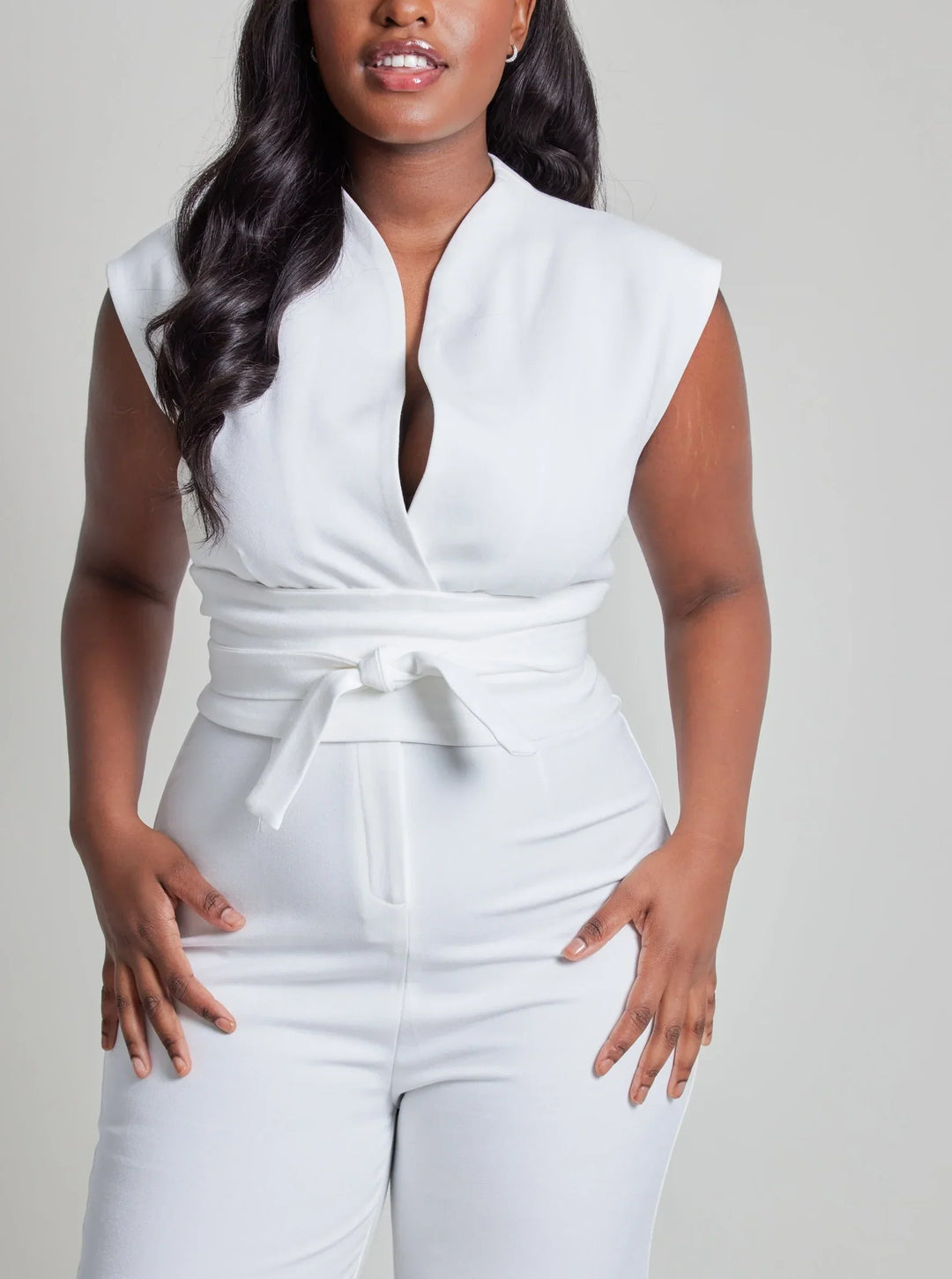 Sophisticated Wide-Leg Jumpsuit for Effortless Elegance