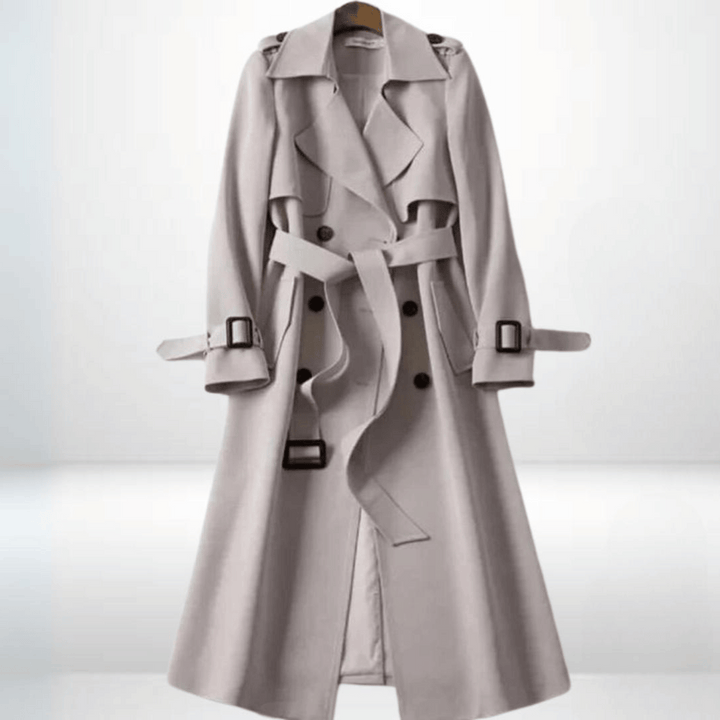 Chic Women's Luxe Trench Coat