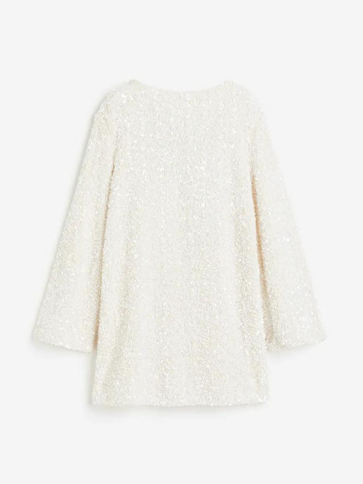 Chic Mini Party Dress with Elegant Bow Detail on Back