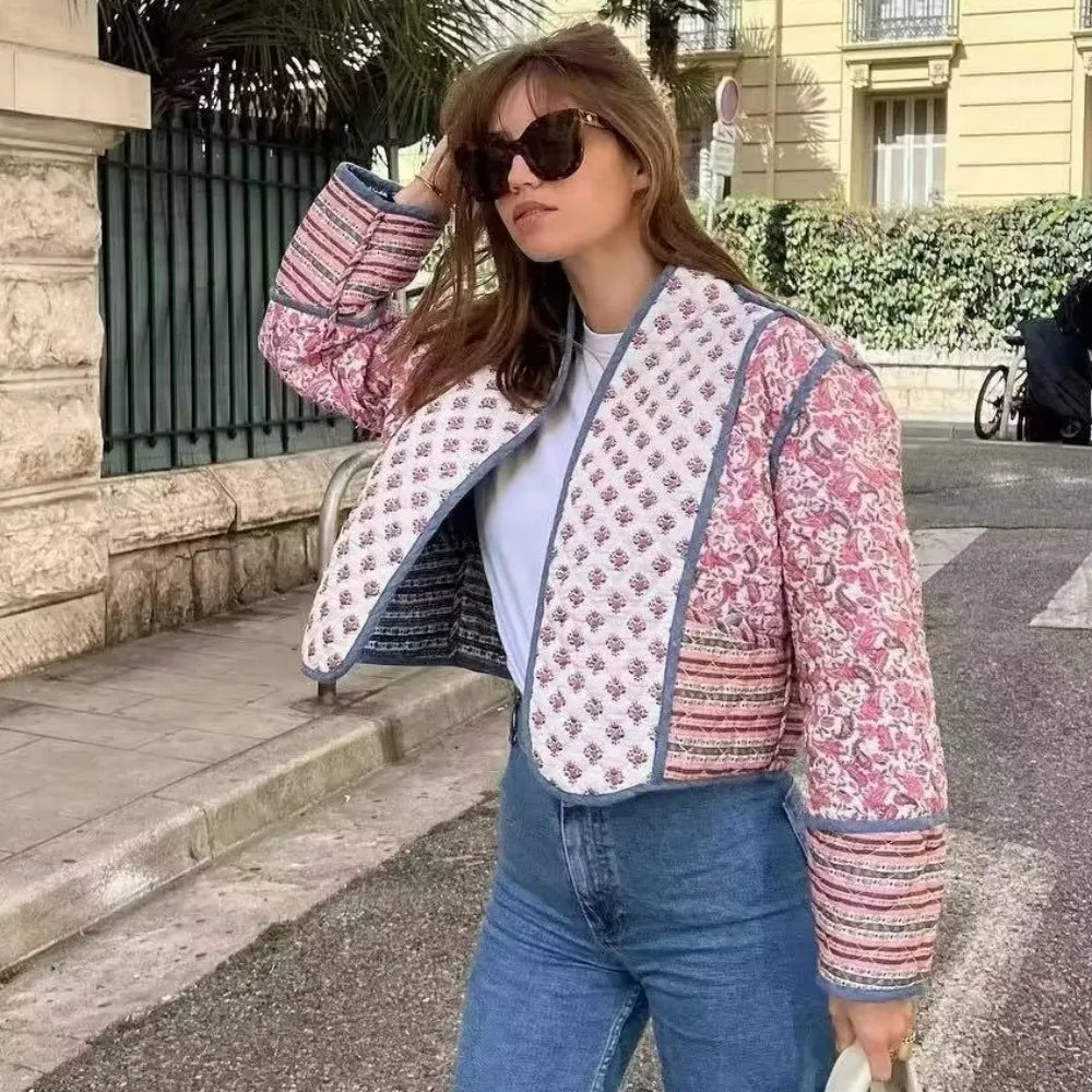 Chic Two-in-One Reversible Jacket