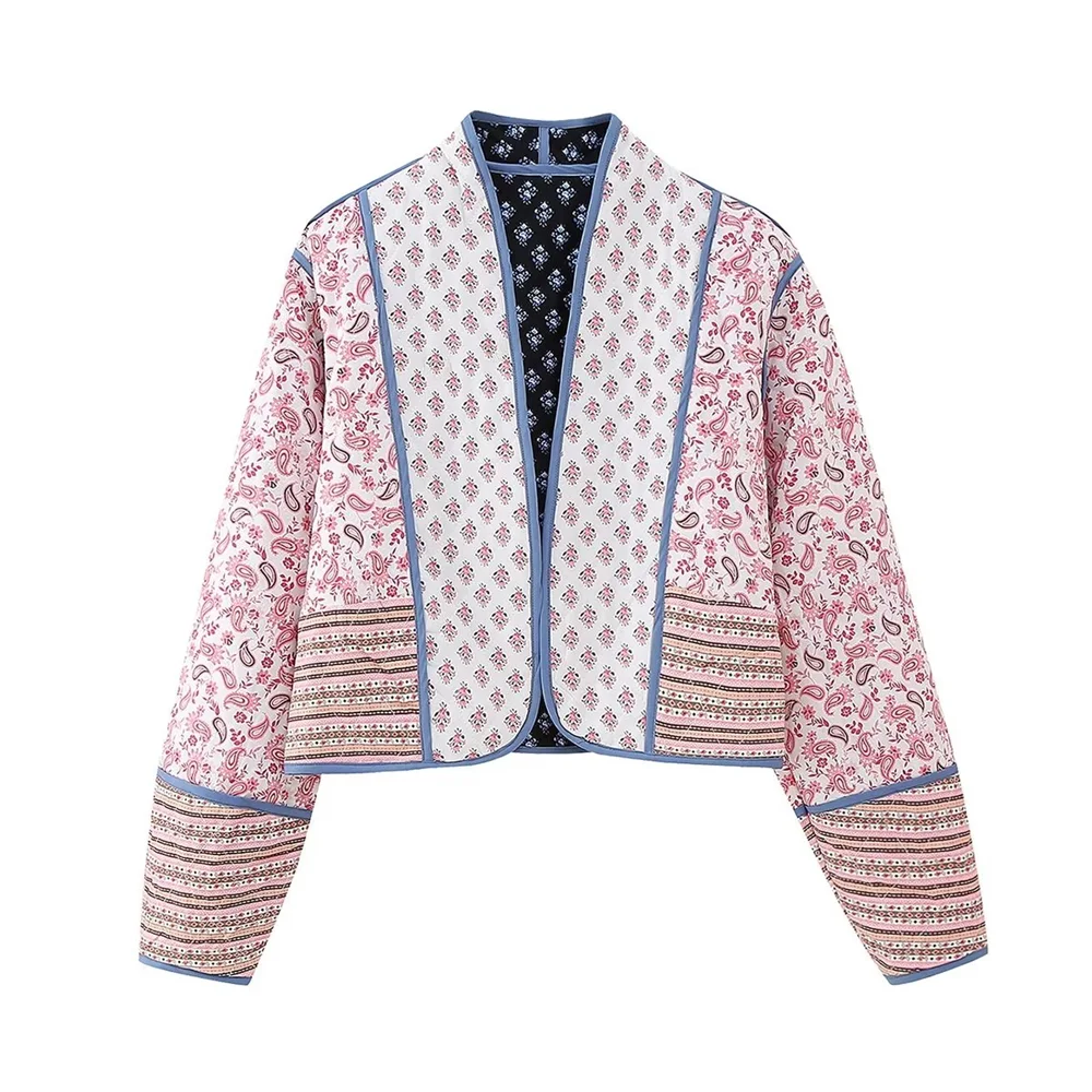 Chic Two-in-One Reversible Jacket