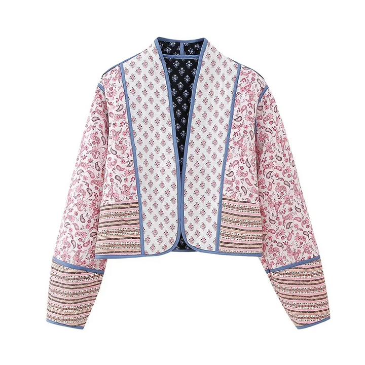 Chic Two-in-One Reversible Jacket