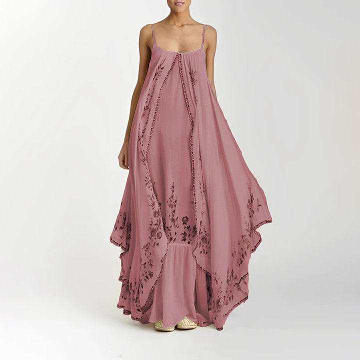 Elegant Layered Maxi Dress for Any Occasion