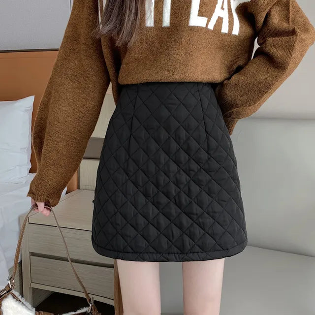 Chic Padded Mini Skirt for Effortless Style