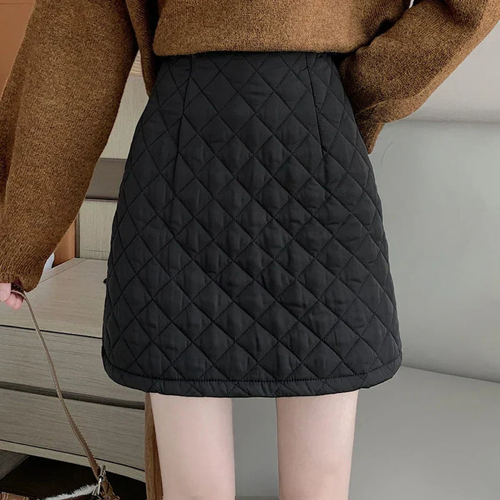 Chic Padded Mini Skirt for Effortless Style