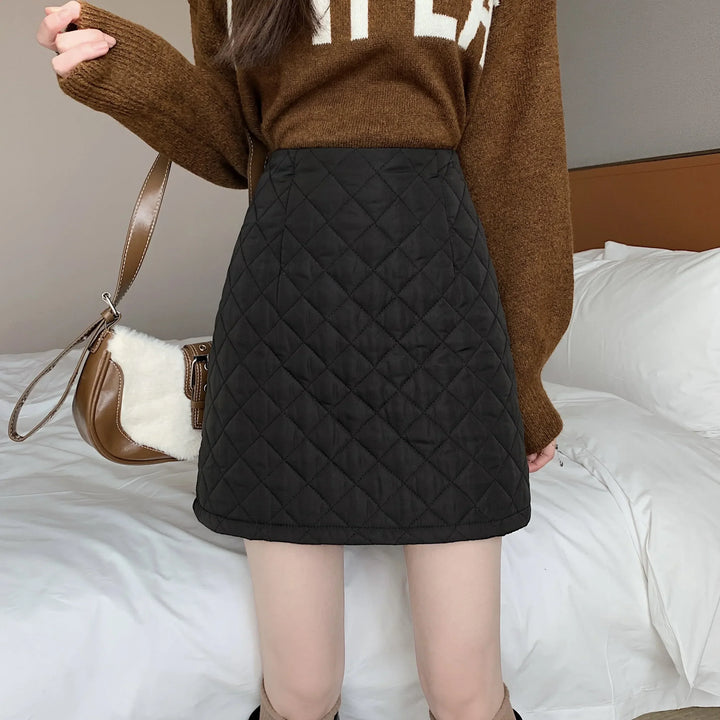 Chic Padded Mini Skirt for Effortless Style
