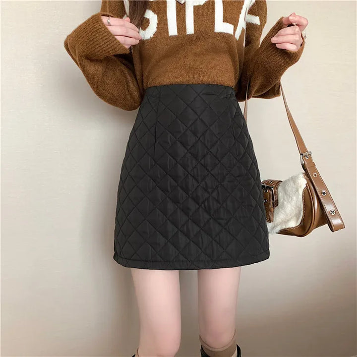 Chic Padded Mini Skirt for Effortless Style