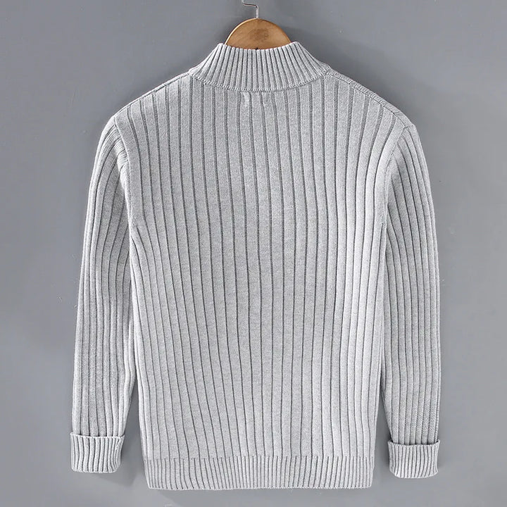 Stylish New Men's Zip-Up Cardigan