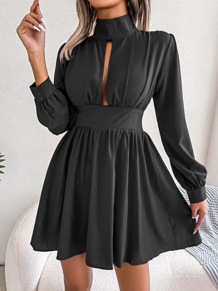Fashion-Forward A-Line Mini Dress