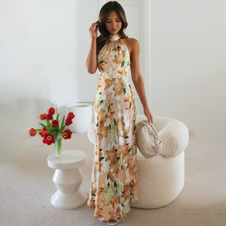Stunning Halter Maxi Dress for Effortless Elegance