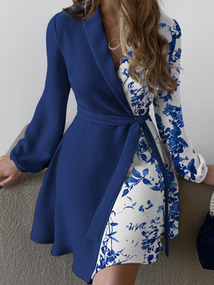 Stylish Wrapped Mini Dress for Effortless Elegance
