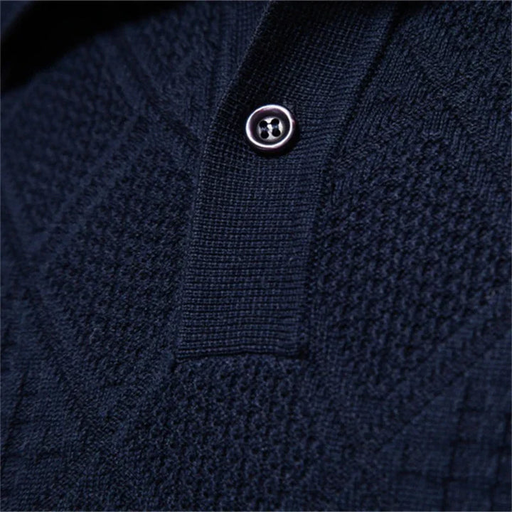 Chic & Cozy Knitted Polo