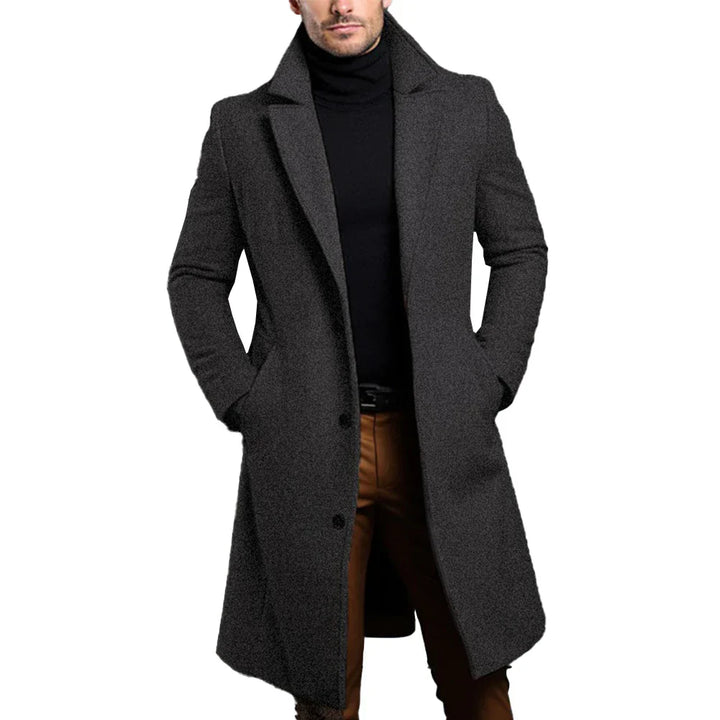 Elevate Your Style with the Men's Luxurious Wool Coat
