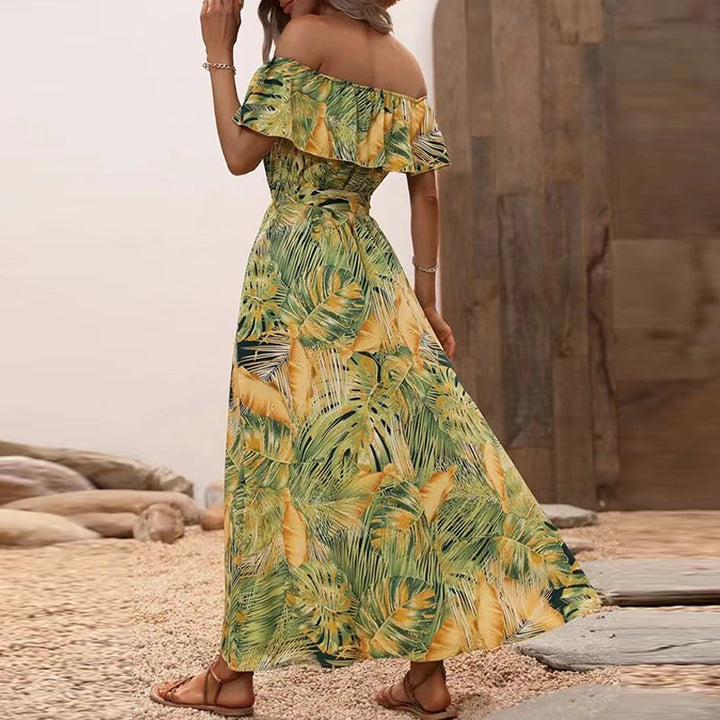 Stylish Off-Shoulder Midi Dress
