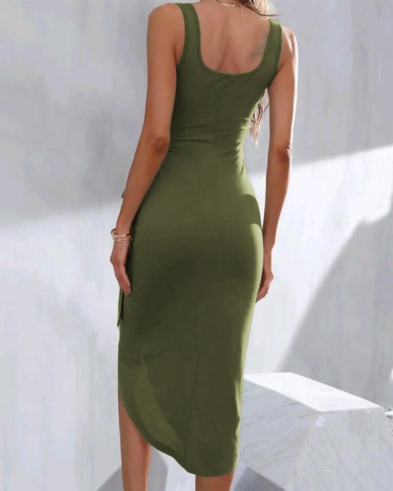 Effortlessly Elegant Chic Midi Dress