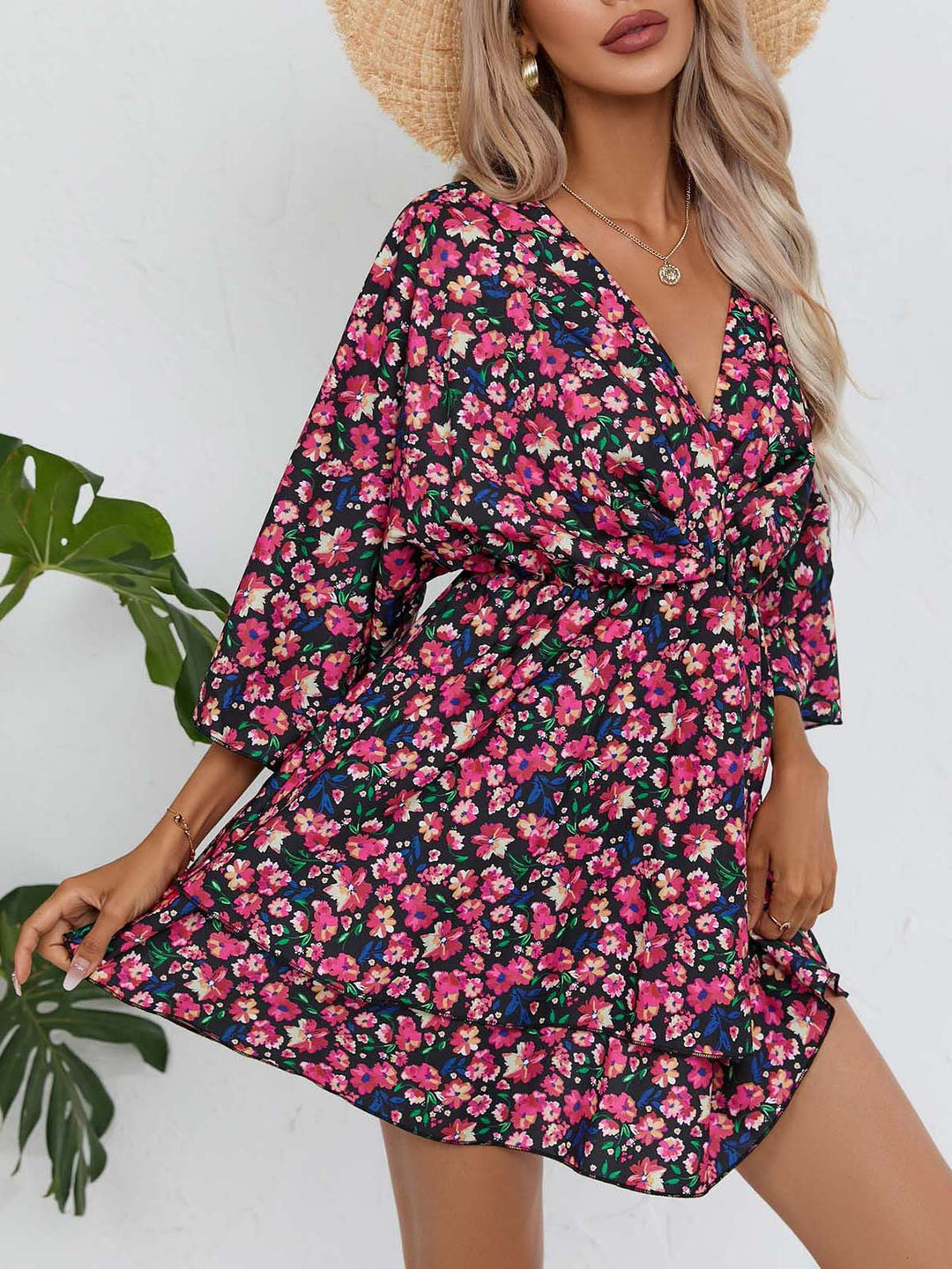 Flowy A-Line Mini Dress